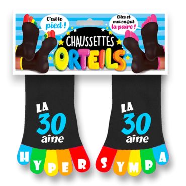 chaussette-à-orteil-30-ans | jourdefete.com chaussette-à-orteil-30-ans | jourdefete.com