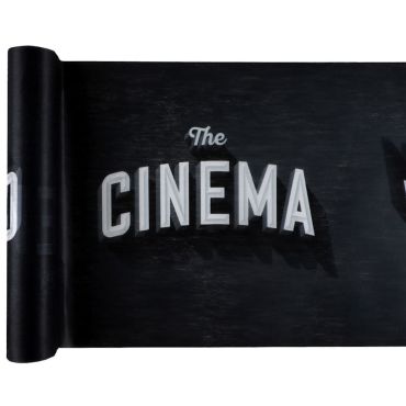 Un magnifique chemin de table pour une déco de table cinéma | jourdefete.com Un magnifique chemin de table pour une déco de table cinéma | jourdefete.com