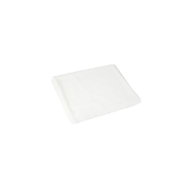 Nappe Effilochée en Mousseline de Soie - Couleur Blanc