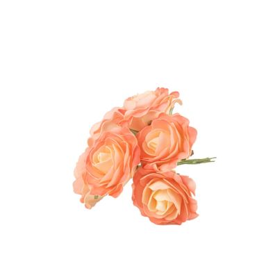 Optez pour ces roses en mousse de couleur orange pour la table de votre célébration | jourdefete.com Optez pour ces roses en mousse de couleur orange pour la table de votre célébration | jourdefete.com