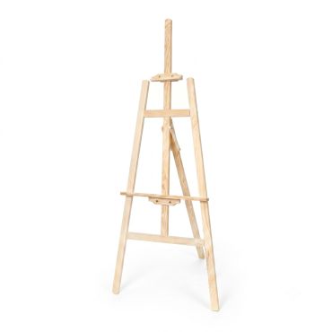 Chevalet d'exposition en bois pour pancarte de bienvenue et plan de table de fête | jourdefete.com
