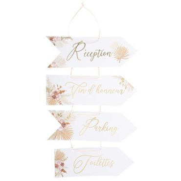 Lot de 4 flèches directionnelles collection coachella | jourdefete.com Lot de 4 flèches directionnelles collection coachella | jourdefete.com
