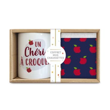 Un coffret composé d'un mug et d'une paire de chaussettes pour votre chéri | jourdefete.com Un coffret composé d'un mug et d'une paire de chaussettes pour votre chéri | jourdefete.com