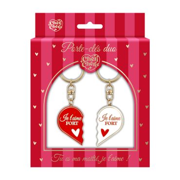 Porte-clés duo, cadeau symbolique et romantique | jourdefete.com Porte-clés duo, cadeau symbolique et romantique | jourdefete.com