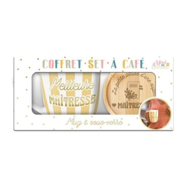 Un coffret pour le café de la maîtresse de votre enfant | jourdefete.com Un coffret pour le café de la maîtresse de votre enfant | jourdefete.com