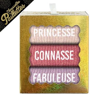 Coffret de chaussettes à paillettes femme Princesse Connasse Fabuleuse | jourdefete.com Coffret de chaussettes à paillettes femme Princesse Connasse Fabuleuse | jourdefete.com