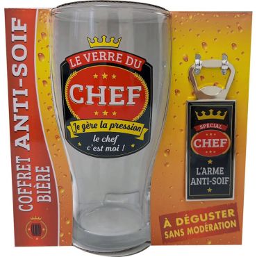 Un coffret bière à offrir à un "chef"| jourdefete.com Un coffret bière à offrir à un "chef"| jourdefete.com