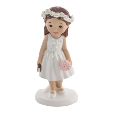 Posez sur votre table cette splendide figurine de communiante avec bouquet et bible lors de la communion de votre fille | jourdefete.com Posez sur votre table cette splendide figurine de communiante avec bouquet et bible lors de la communion de votre fille | jourdefete.com