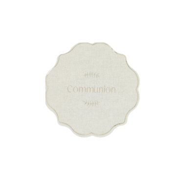 Des serviettes pour communion avec effet lin et or | jourdefete.com
Des serviettes pour communion avec effet lin et or | jourdefete.com