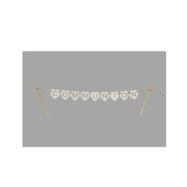 cake topper décoration sur gâteau Communion blanc et argent | jourdefete.com cake topper décoration sur gâteau Communion blanc et argent | jourdefete.com