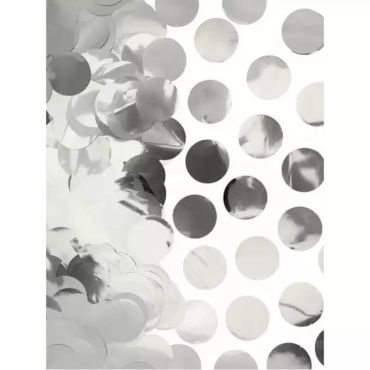 Sachet de confettis de scène argentés en métal ignifuge - 50 g | jourdefete.com Sachet de confettis de scène argentés en métal ignifuge - 50 g | jourdefete.com