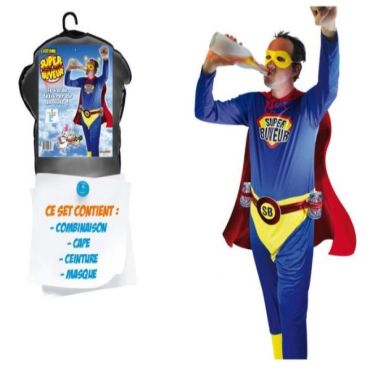 Déguisement de Super Buveur Déguisement de Super Buveur