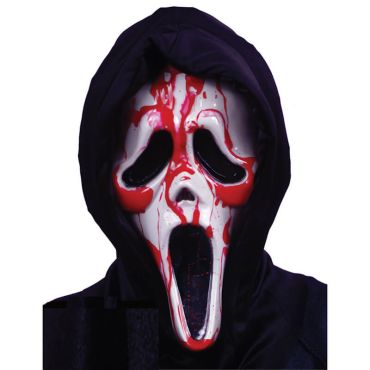 Un sublime masque de Ghostface ensanglanté à porter le soir d'Halloween | jourdefete.com Un sublime masque de Ghostface ensanglanté à porter le soir d'Halloween | jourdefete.com