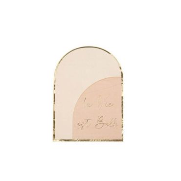 16 Serviettes - Collection Curve La vie est belle 16 Serviettes - Collection Curve La vie est belle