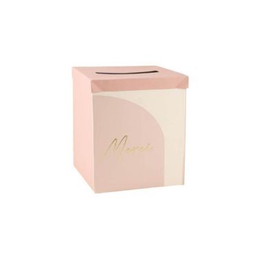 Urne Merci - Collection Curve Rose Blush Urne Merci - Collection Curve Rose Blush