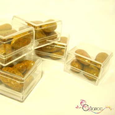 Sachet de Six Cubes en Plexiglas à Garnir de Dragées Transparent Sachet de Six Cubes en Plexiglas à Garnir de Dragées Transparent