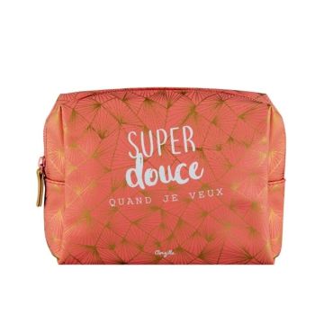 Trousse de Toilette "Super Douce" - Collection Super Gentille - Derrière la Porte Trousse de Toilette "Super Douce" - Collection Super Gentille - Derrière la Porte
