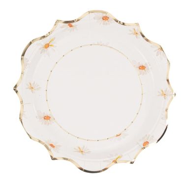 De splendides assiettes remplies de marguerites lors de votre événement avec la collection Daisy | jourdefete.com De splendides assiettes remplies de marguerites lors de votre événement avec la collection Daisy | jourdefete.com