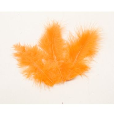 20 Plumes Décoratives - Orange 20 Plumes Décoratives - Orange