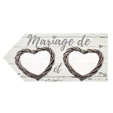 Flèche Directionnelle Romantique - Beige Flèche Directionnelle Romantique - Beige