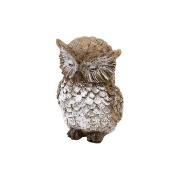 Petite chouette en résine pour décoration automnale | jourdefete.com Petite chouette en résine pour décoration automnale | jourdefete.com