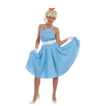 deguisement Années 60 Robe Bleue deguisement Années 60 Robe Bleue