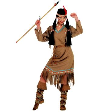 Déguisement Indienne Cheyenne Femme - Taille au Choix Déguisement Indienne Cheyenne Femme - Taille au Choix