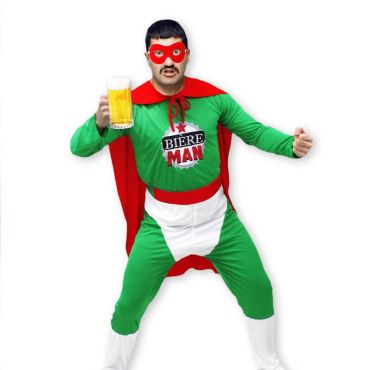 Bière Man s'invite à la soirée avec sa combinaison | jourdefete.com Bière Man s'invite à la soirée avec sa combinaison | jourdefete.com
