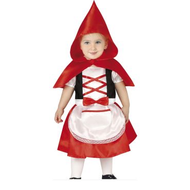 Déguisement bébé Petit Chaperon Rouge avec robe blanche et cape rouge | jourdefete.com Déguisement bébé Petit Chaperon Rouge avec robe blanche et cape rouge | jourdefete.com