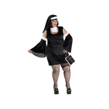 Déguisement de Nonne Sexy pour femme - Taille unique | jourdefete.com Déguisement de Nonne Sexy pour femme - Taille unique | jourdefete.com