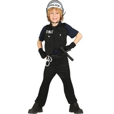 Déguisement Agent du S.W.A.T. Garçon - Taille au Choix Déguisement Agent du S.W.A.T. Garçon - Taille au Choix