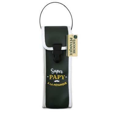 Offrez cet étui de pétanque vert et blanc à votre papy le jour de la fête des grands-pères | jourdefete.com Offrez cet étui de pétanque vert et blanc à votre papy le jour de la fête des grands-pères | jourdefete.com