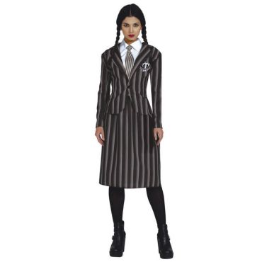 Un uniforme d'écolière macabre idéal pour ressembler à Mercredi Addams | jourdefete.com Un uniforme d'écolière macabre idéal pour ressembler à Mercredi Addams | jourdefete.com