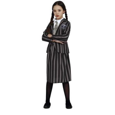 Un beau uniforme d'écolière macabre pour que votre fille incarne Mercredi à la Nevermore Academy | jourdefete.com Un beau uniforme d'écolière macabre pour que votre fille incarne Mercredi à la Nevermore Academy | jourdefete.com