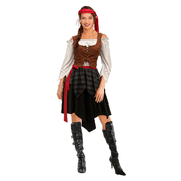 Un costume de femme pirate prête à conquérir les océans | jourdefete.com Un costume de femme pirate prête à conquérir les océans | jourdefete.com