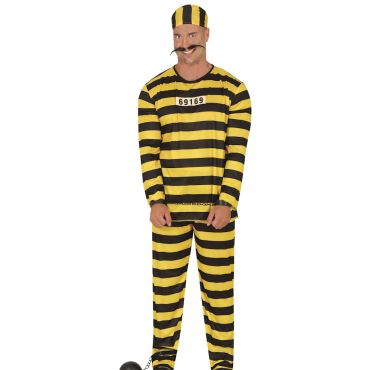 Deguisement de prisonnier dalton homme taille au choix | jourdefete.com Deguisement de prisonnier dalton homme taille au choix | jourdefete.com