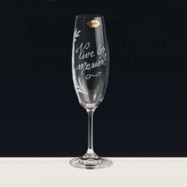 Flûte à Champagne Mariage "Vive les Mariés" Flûte à Champagne Mariage "Vive les Mariés"