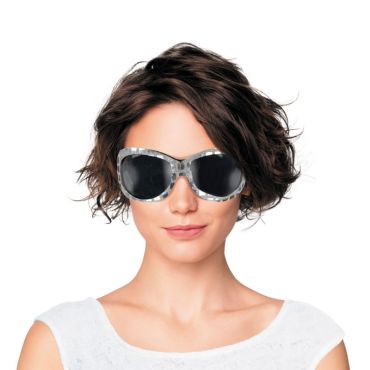 Lunettes disco argentées effet boule à facettes oversize | jourdefete.com Lunettes disco argentées effet boule à facettes oversize | jourdefete.com