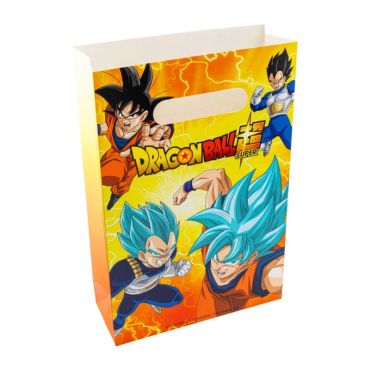 Ce lot de 4 sachets en papier vous servira pour faire des cadeaux aux enfants lors de l'anniversaire "Dragon Ball Super ®" | jourdefete.com Ce lot de 4 sachets en papier vous servira pour faire des cadeaux aux enfants lors de l'anniversaire "Dragon Ball Super ®" | jourdefete.com
