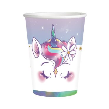 Gobelets Licorne 25cl en carton, décor féerique et pastel pour anniversaire magique | jourdefete.com Gobelets Licorne 25cl en carton, décor féerique et pastel pour anniversaire magique | jourdefete.com