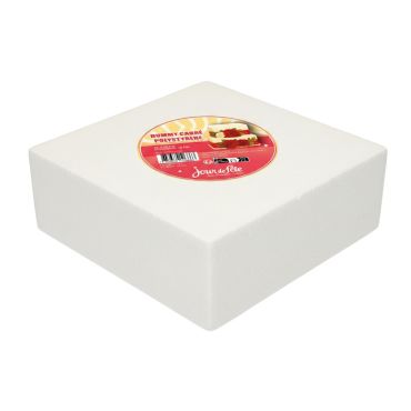 Dummy carré polystyrène 30x30 cm pour pièces montées factices | jourdefete.com Dummy carré polystyrène 30x30 cm pour pièces montées factices | jourdefete.com