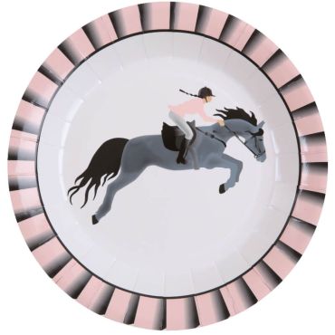 10 assiettes en carton équitation | jourdefete.com 10 assiettes en carton équitation | jourdefete.com
