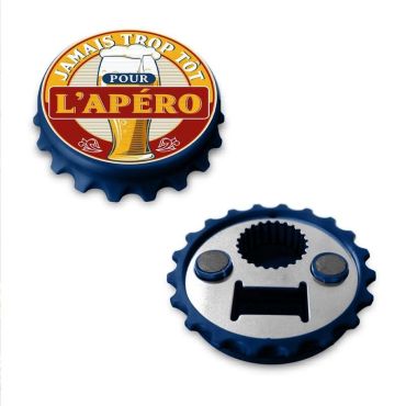 Décapsuleur Magnet "Jamais trop tôt pour l'apéro" - Collection Claquettes Chaussettes | jourdefete.com Décapsuleur Magnet "Jamais trop tôt pour l'apéro" - Collection Claquettes Chaussettes | jourdefete.com