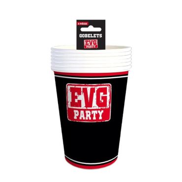Un lot de 6 gobelets idéal pour votre EVG | jourdefete.com Un lot de 6 gobelets idéal pour votre EVG | jourdefete.com