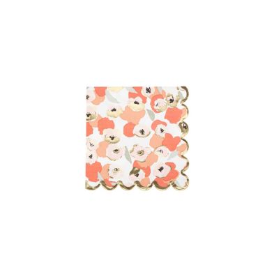 1 paquet de 16 Serviettes - Collection Anémone 1 paquet de 16 Serviettes - Collection Anémone