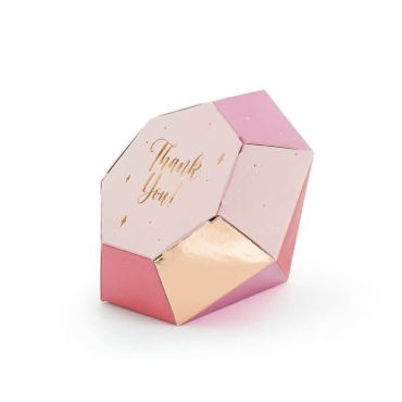 6 boites diamant Merci - EVJF 6 boites diamant Merci - EVJF