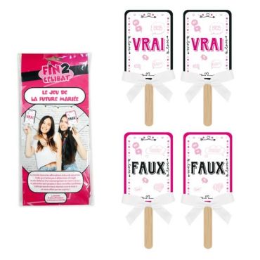 Jeu Future Mariée - Enterrement de Vie de Jeune Fille | jourdefete.com Jeu Future Mariée - Enterrement de Vie de Jeune Fille | jourdefete.com