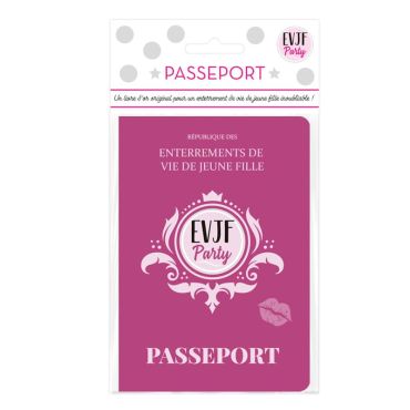 Un passeport rose faisant office de livre d'or pour un enterrement de vie de jeune fille | jourdefete.com Un passeport rose faisant office de livre d'or pour un enterrement de vie de jeune fille | jourdefete.com