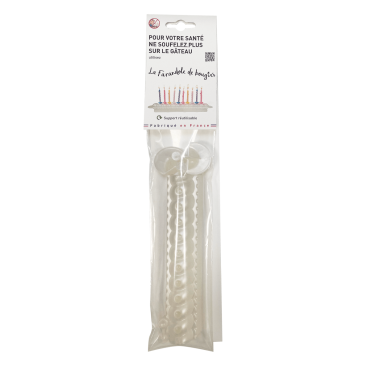 Une farandole de bougie, un support pour les anniversaires Une farandole de bougie, un support pour les anniversaires