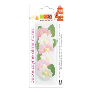 Décorations en azyme fleurs et feuilles pour gâteaux | jourdefete.com Décorations en azyme fleurs et feuilles pour gâteaux | jourdefete.com